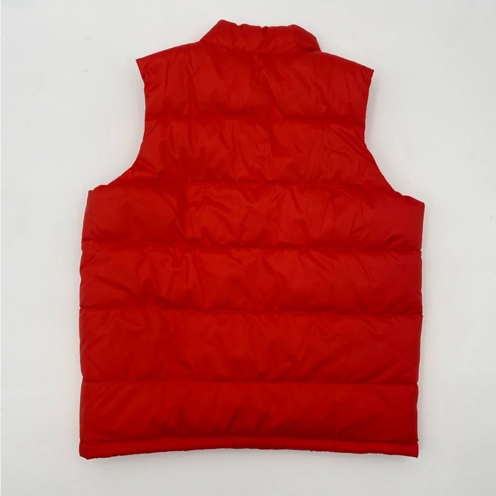 GAP red Puffer Vest size M